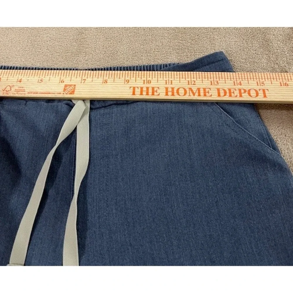 Figs pants women's size XS blue Cargo Scrub‎ Pull On T2000R technical collection